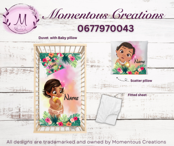 Baby Moana Duvet set