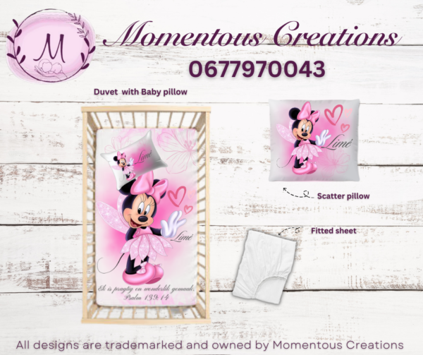 Fairy minni duvet set