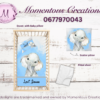 Blue ellie duvet set