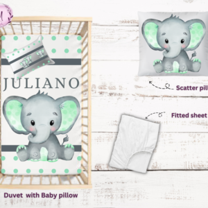 Green ellie Duvet set