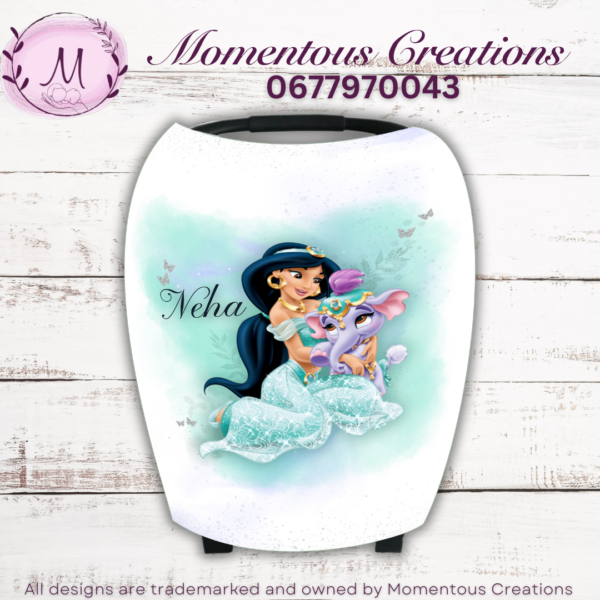 Princess Jasmin Car chair cover