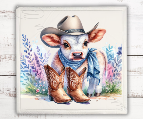 Cowboy boot Playmat