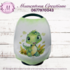 Green Dino car chair cover - Image 2