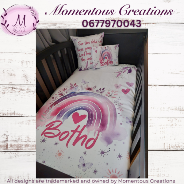 Purple Boho duvet set - Image 4