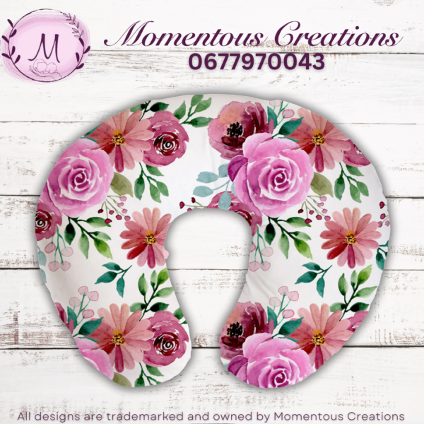 Pink Rose Feeding pillow