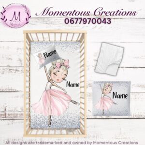 Glitter Magical Ballerina duvet set