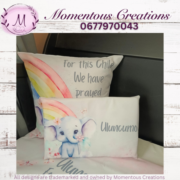 Rainbow Elephant duvet set - Image 3