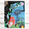 Dark blue farm duvet set - Image 2