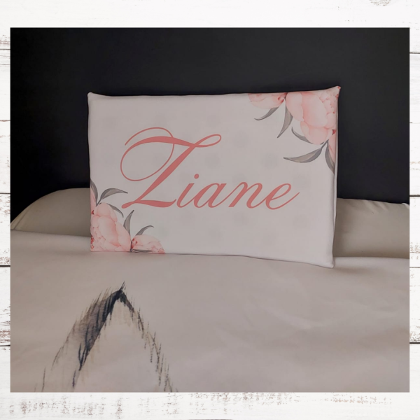 Pink peony bunny duvet set - Image 6