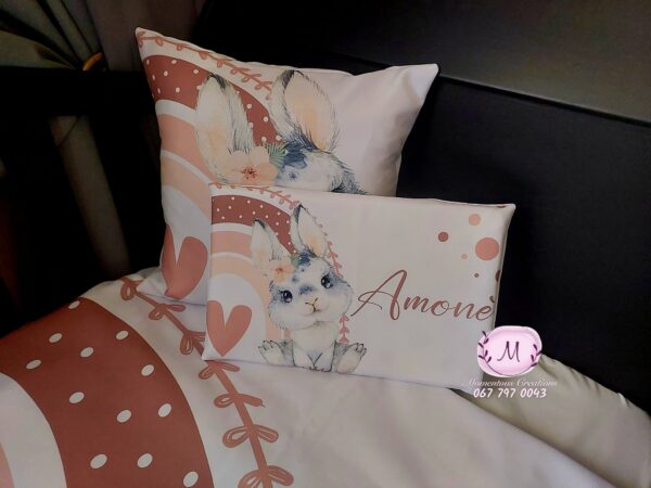 Boho bunny duvet set - Image 3
