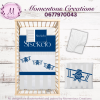 Navy blue plane duvet set