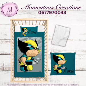 Blue Wolverine duvet set