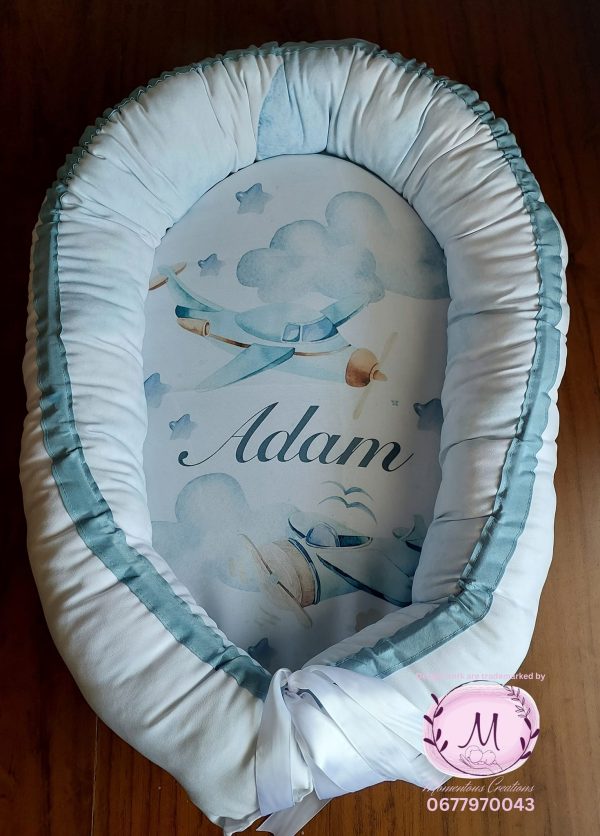 Blue planes baby nest