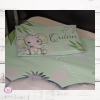 Turquoise unisex elephant Duvet set - Image 4