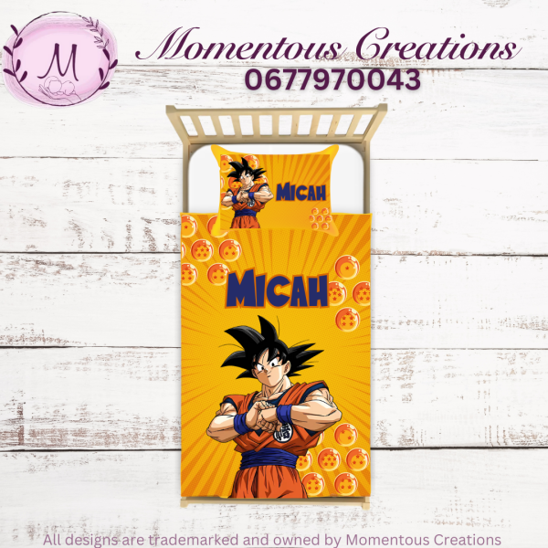 Goku Dragon ball Z single bed Duvet set
