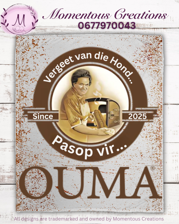 Ouma Fleece blanket
