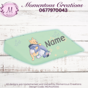 Green Pooh Wedge Pillow