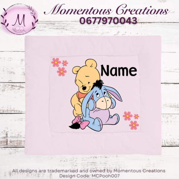 Pink Pooh Playmat