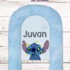 Blue Stitch Duvet Set - Image 2