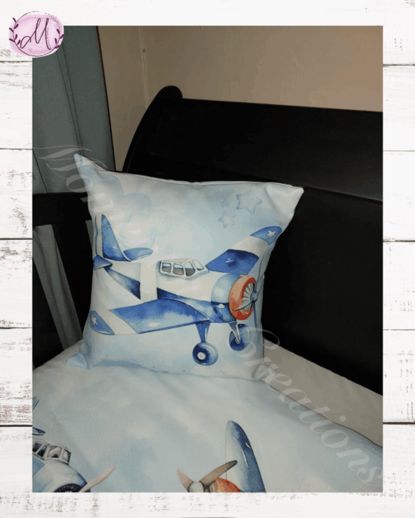 Blue Plane Baby Duvet Set - Image 8