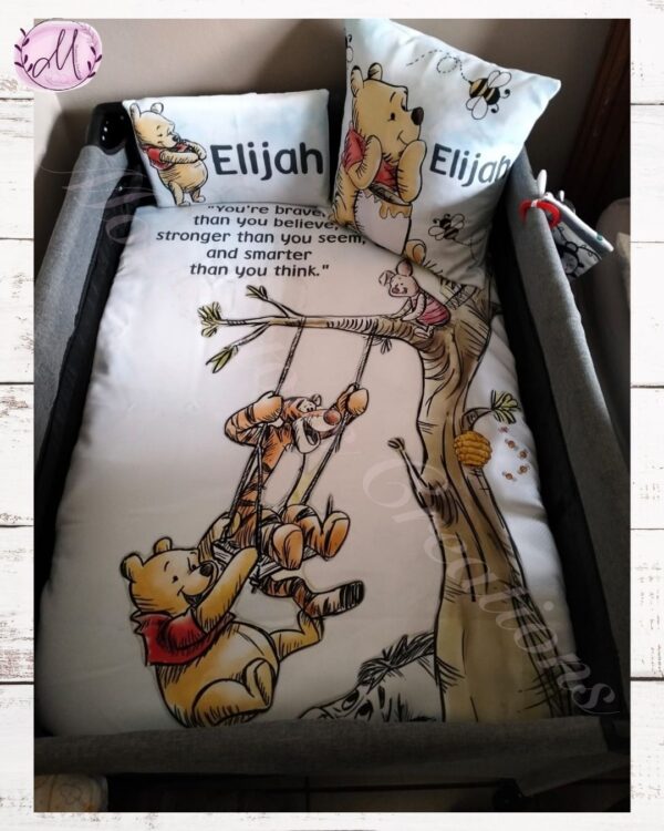 Blue Pooh Duvet set - Image 6