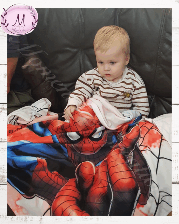 Spiderman fleece blanket - Image 2
