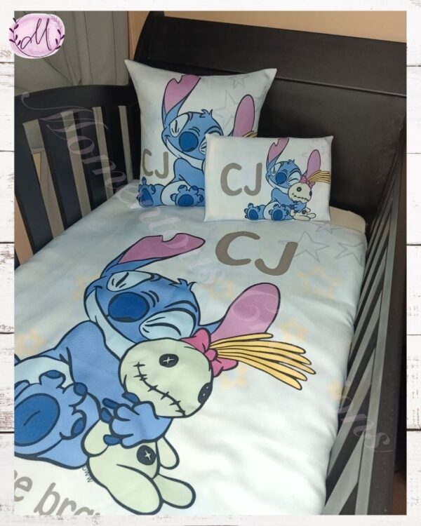 Blue Stitch Duvet Set - Image 12