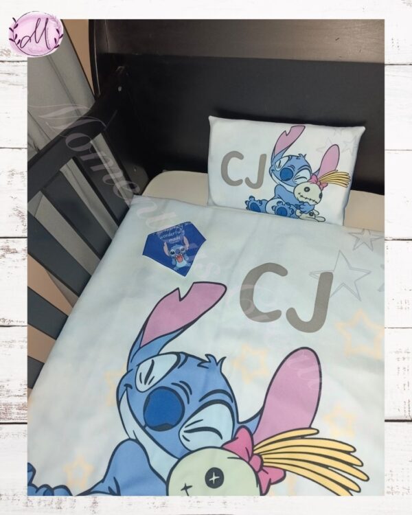 Blue Stitch Duvet Set - Image 10