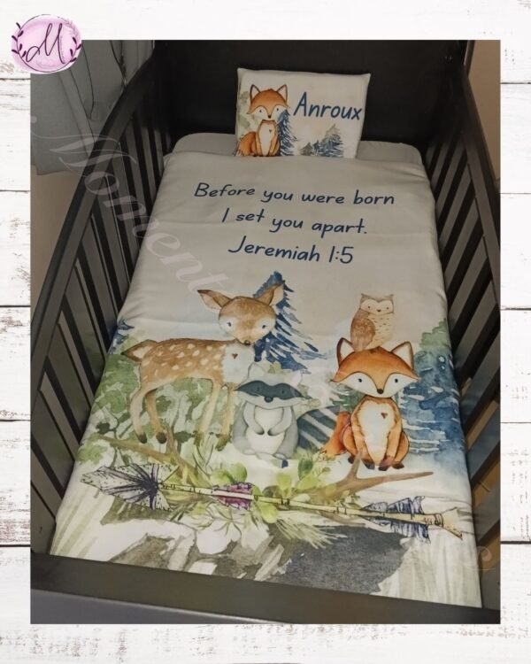 Woodlands Baby Duvet Set