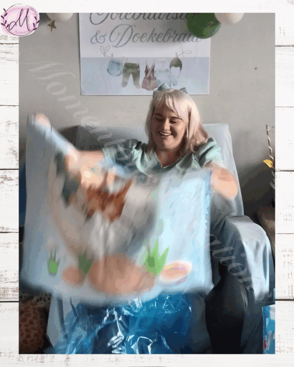 Blue Dinosaur Baby Duvet Set - Image 5