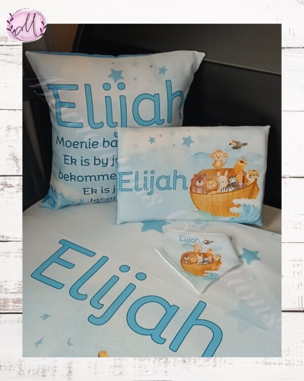Noah's Ark Baby Duvet Set - Image 3