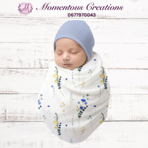 Sweetest Dreams Floral Swaddle Set