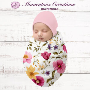 Blossom Dreams Floral Swaddle Wrap