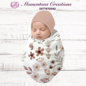 Earthy Blooms Swaddle Wrap