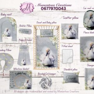 Dreamy Swan Baby Duvet Set