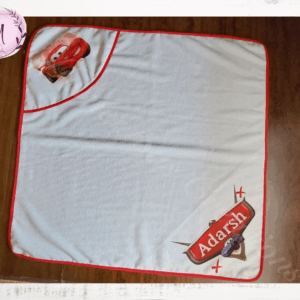 Cars hooded towel