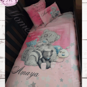 Pink Tatty Teddy Duvet set