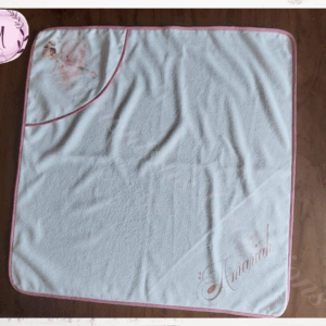 Ballerina hooded towel