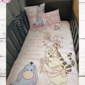 Pink Pooh duvet set