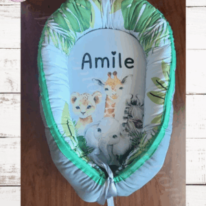 Grey Safari baby nest