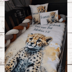 Leopard duvet set
