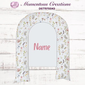 white wild flower baby nest