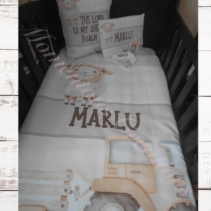 The Little Farmstead Personalized Bedding Set